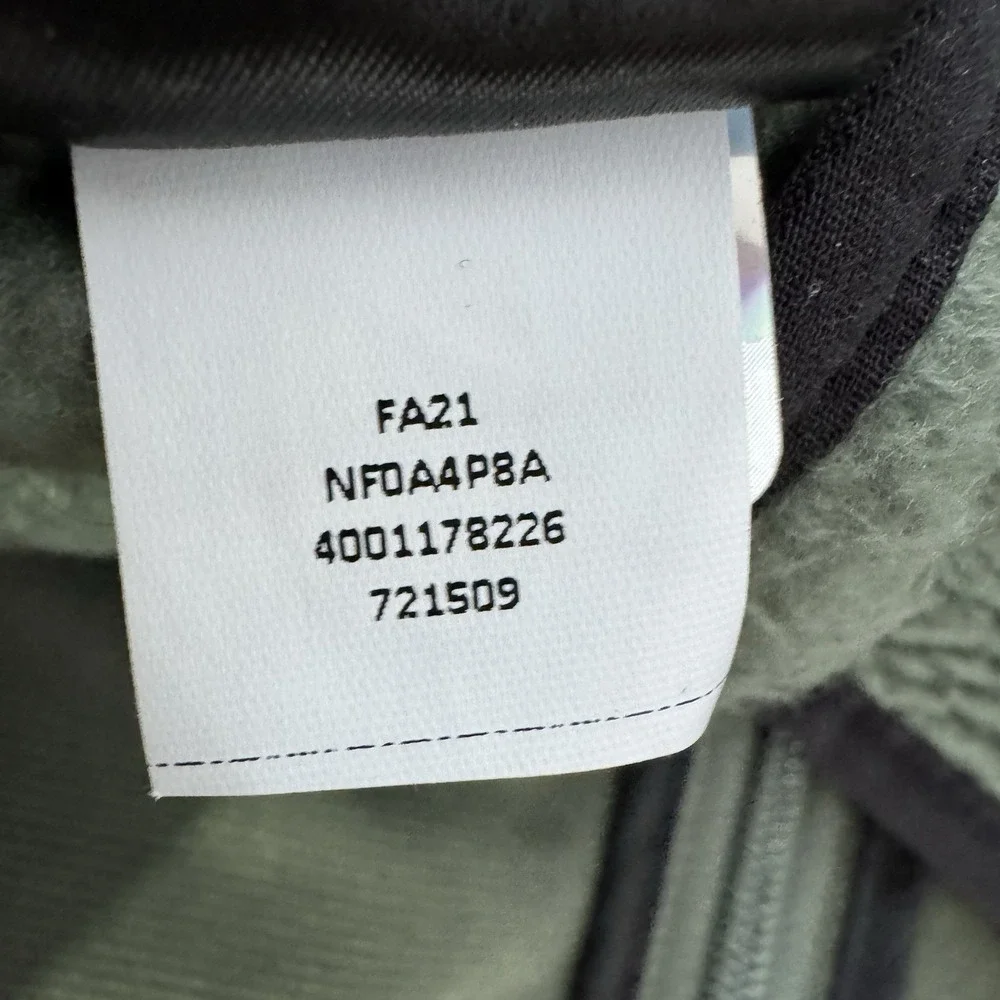 The‎ North Face North Peak Sherpa Fleece Vest Green Men's Sz XXL Gorp Outdoor
